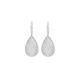 2.75ct Diamond 18K Gold Dangle Earrings