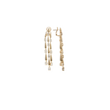 6.15ct Diamond 14K Gold Earrings