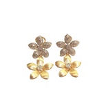 3.39Ct Diamond 14K Gold Earrings