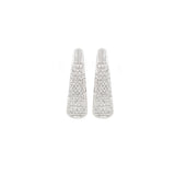 5.63ct Diamond 18K Gold Statement Pave Earrings
