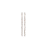 0.40ct Diamond 14K Gold Hook Climber Earrings