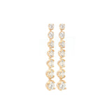 1.79ct Diamond 14K Gold Dangle Drop