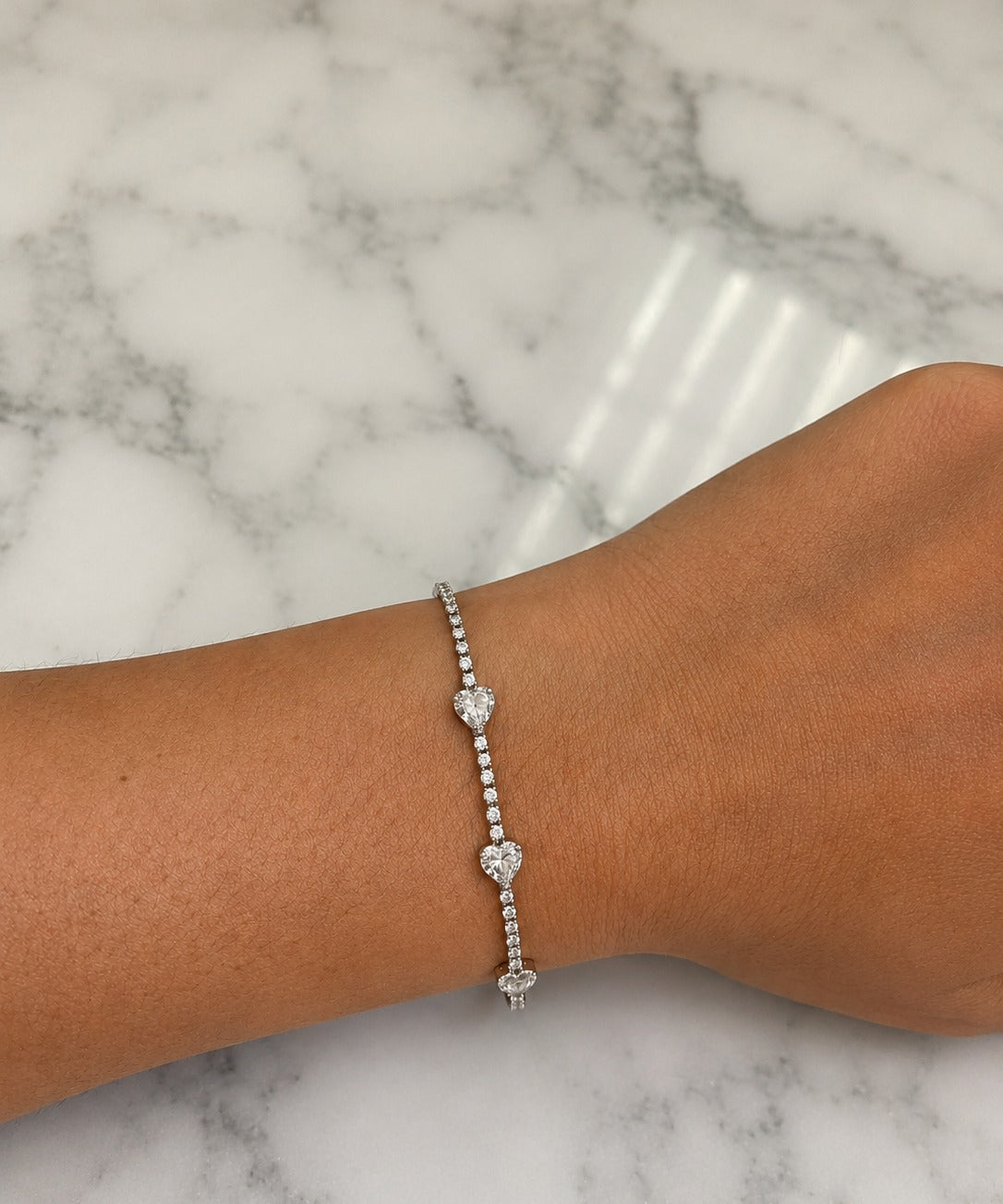 1.35ct Diamond 14K Gold Tennis Bracelet