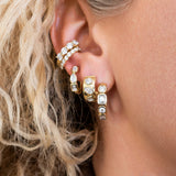 0.51ct Diamond 14k Gold Ear Cuff