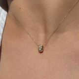 0.20ct Diamond 18K Gold Necklace