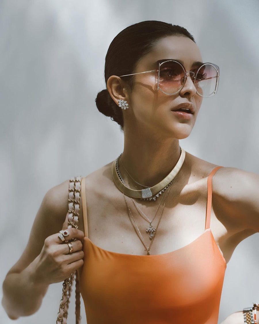 1.07ct Diamond 18K Italian Gold Necklace