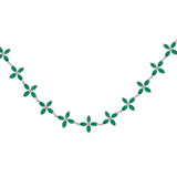 5.59ct Emerald Platinum Necklace