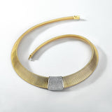 1.34ct Diamond 18K Gold Italian Necklace