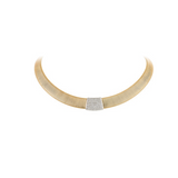 1.34ct Diamond 18K Gold Italian Necklace
