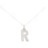 1.75ct Diamond 18K Gold Pendant Chain Necklace