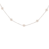 1.0ct Diamond 18K Gold By The Yard Necklace