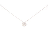 0.40ct Diamond 18K Gold Solitaire Necklace