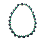 Onix Emerald Diamond 18K Gold Necklace