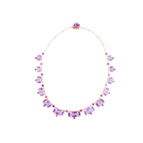 Necklace Ameth 74.64ct. Pink Turm 4,63ct.21,69gr