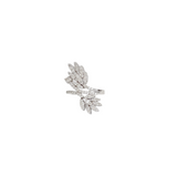 1.50ct Diamond 18K Gold Leaf Ring