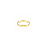 14K Gold Heart Eternity Ring