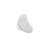 5.20ct Diamond 18K Gold Pave Dome Ring