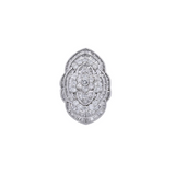 5.00ct Diamond Platinum Cocktail Ring