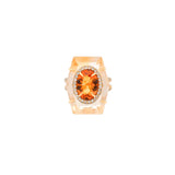 Fancy Shape Citrine 18K Gold Cocktail Ring