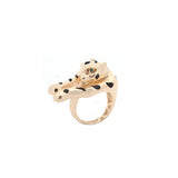 14K Gold Panther Ring