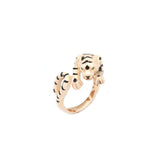 14K Gold Panther Ring