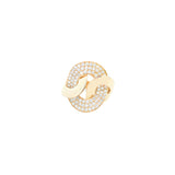 1.48ct Diamond 14K Gold Cluster Ring