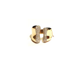 0.9ct Diamond 14K Gold Open Ring