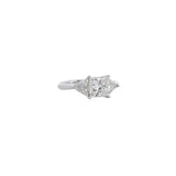 GIA 2.23ct Diamond 18K Gold Statement Ring