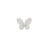 3.16ct Diamond 18K Gold Cocktail Butterfly Ring
