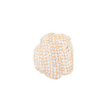 5.9ct Diamond 14K Gold Cluster Cocktail Ring