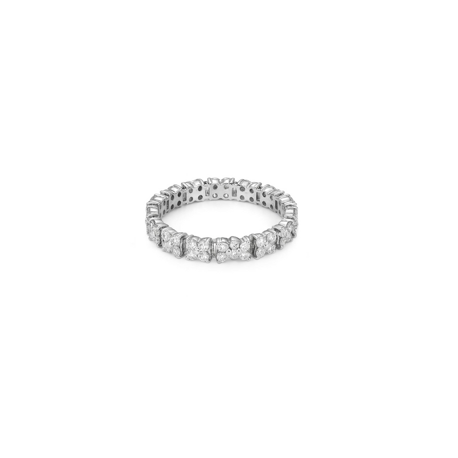 1.35ct Diamond 18K Gold Eternity Ring