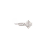 0.35ct Diamond 18K Gold Dainty Ring
