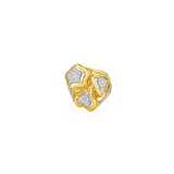 0.50ct Diamond 18K Gold Multi Shaped Ring