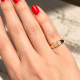 GIA 0.81ct Diamond 18K Gold Solitaire Ring