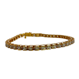 2.0ct Diamond 14K Gold Tennis Bracelet