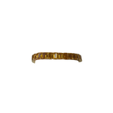 Citrine K Gold Tennis Bracelet
