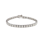 5.02ct Diamond 18K Gold Tennis Bracelet