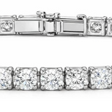 10.70ct Diamond 18K Gold Tennis Bracelet