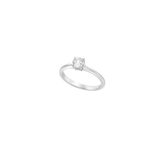 0.50ct Diamond 18K Gold Solitaire Ring