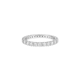 1.92ct Diamond 18K Gold Round Eternity Ring