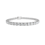 22.05ct Diamond 18K Gold Tennis Bracelet