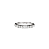 1.29ct Diamond 14K Gold Flexible Eternity Ring