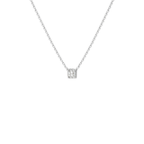 0.20ct Diamond 18K Gold Solitaire Necklace