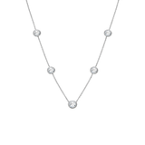 1.65ct Diamond 18K Gold By the Yard Necklace