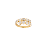1.02ct Diamond 14K Gold Bypass Ring