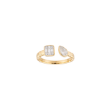 0.53ct Diamond 14K Gold Toi et Moi Ring