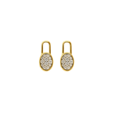 0.41ct Diamond 14K Gold Drop Earrings