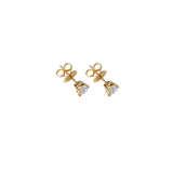 1.00ct Diamond 18K Gold Classic Stud Earring