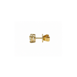 1.05ct Diamond 18K Gold Single Stud Earring