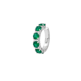 1.95ct Emerald Diamond 18K Gold Statement Ear Cuff